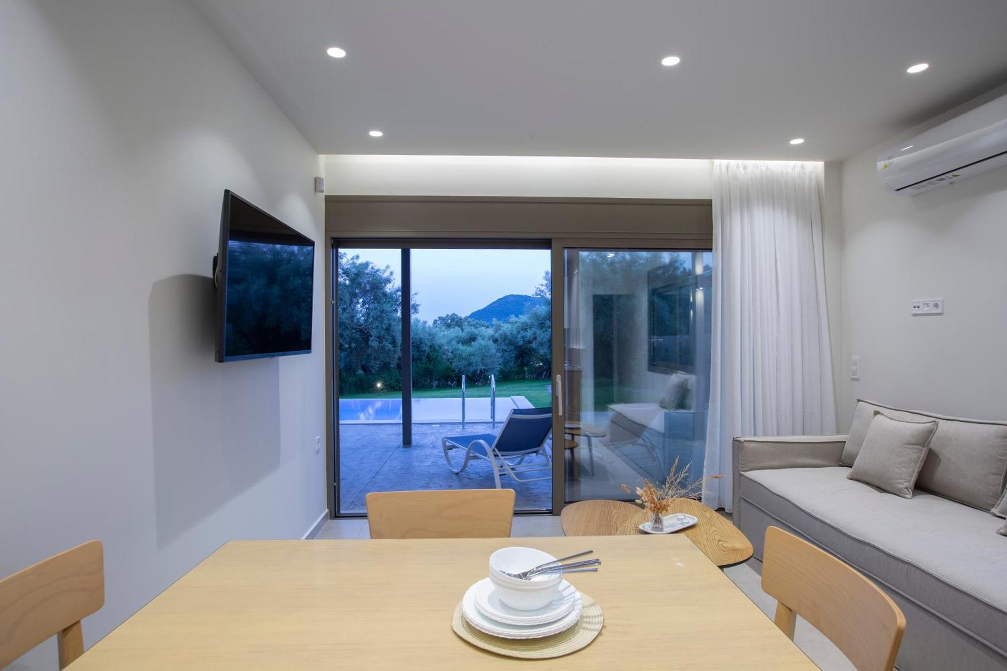 Averto Villas With Private Pool Νυδρί Δωμάτιο φωτογραφία